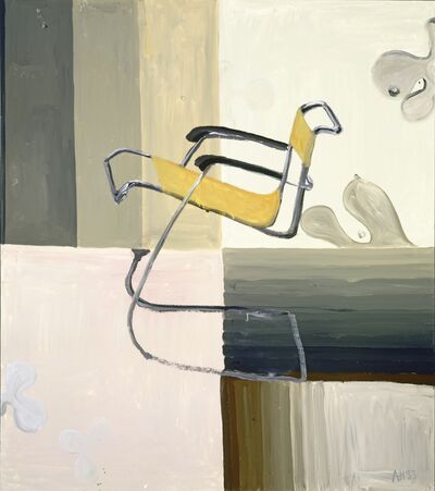Anton Henning, Chairpainting No. 2, 1993, © the artist